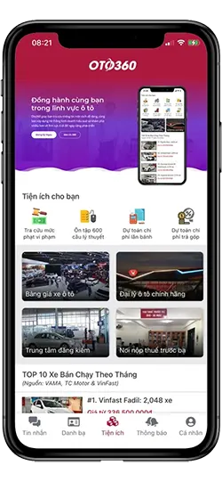 Ứng dụng Oto360