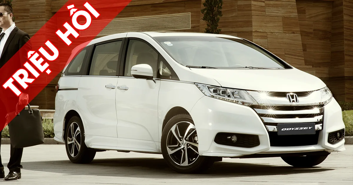 Triệu hồi xe Honda CIVIC và Honda ODYSSEY sản xuất năm 2016-2017 