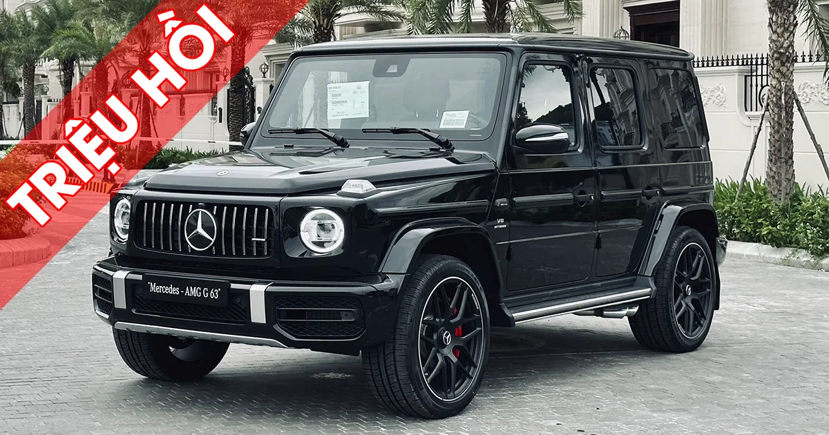 Triệu hồi xe Mercedes-Benz GLE/GLS/Maybach/S450/G63 sản xuất từ 06/2021 đến 12/2022