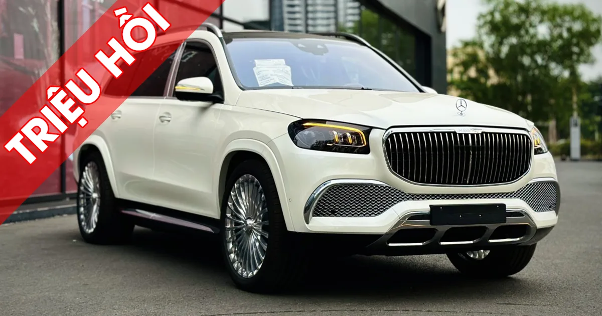 Triệu hồi xe Mercedes-Benz GLE/GLS/Maybach GLS (số loại 167) sản xuất từ 06/2019 đến 12/2022