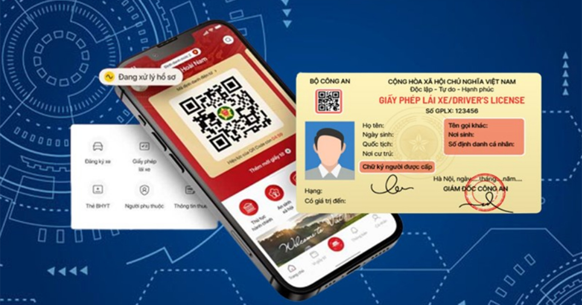 Xuất trình giấy tờ xe trên VNeID từ 01/07 có giá trị như kiểm tra trực tiếp