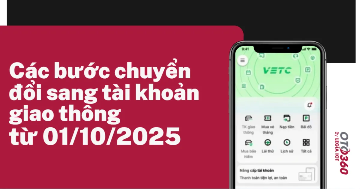 Cách chuyển ePass và VETC sang tài khoản giao thông - Hướng dẫn chi tiết!