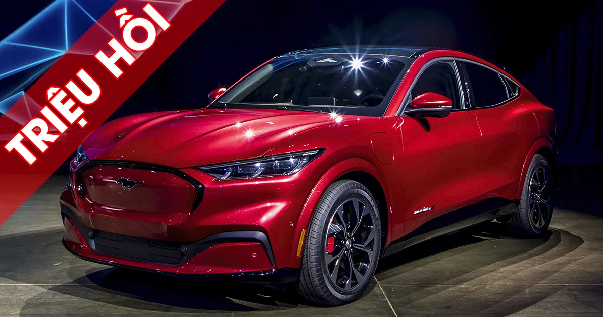 Chương trình triệu hồi xe Ford Mustang Mach-E sản xuất từ 01/01/2025 đến 07/10/2025