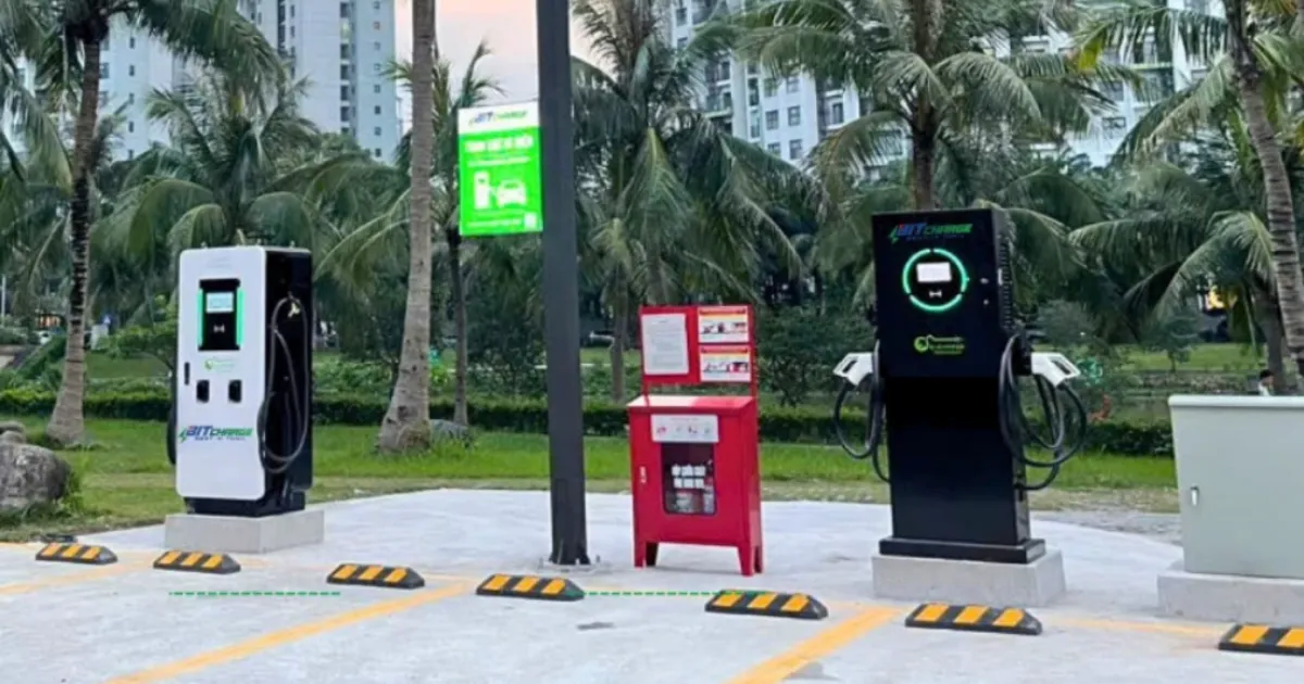 Danh sách trạm sạc xe điện công cộng BITcharge năm 2026