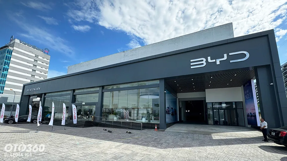 Xe BYD tại Long Biên