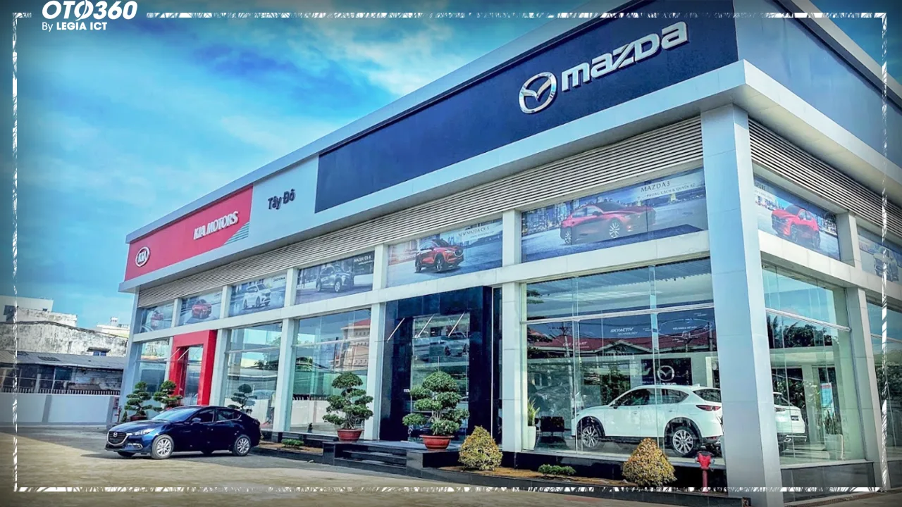 Website đầu tiên thương hiệu xe pháo Mazda  Mazda Cần Thơ