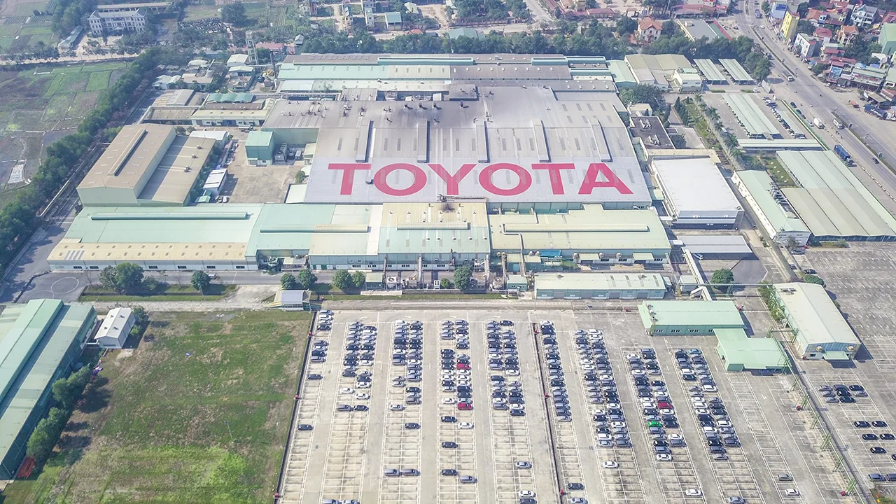 Nhà máy sản xuất của Toyota tại Việt Nam